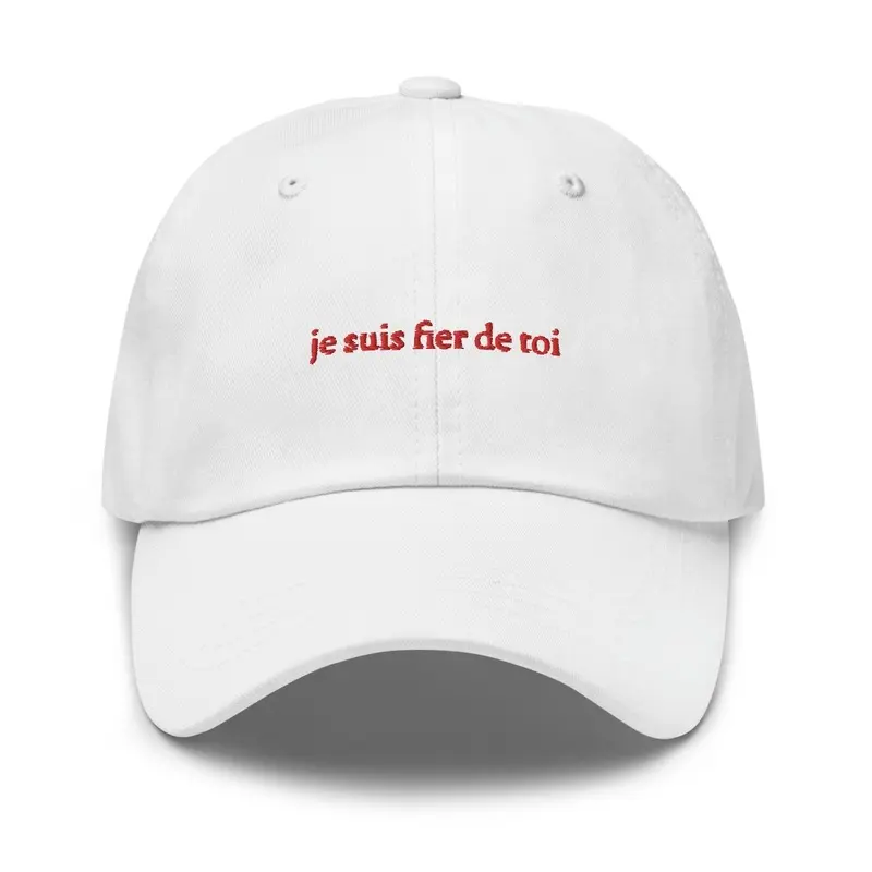 je suis fier  de toi